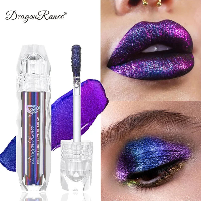 Chameleon Liquid Eyeshadow Pearl Monochrome Metal Lipgloss Shimmer