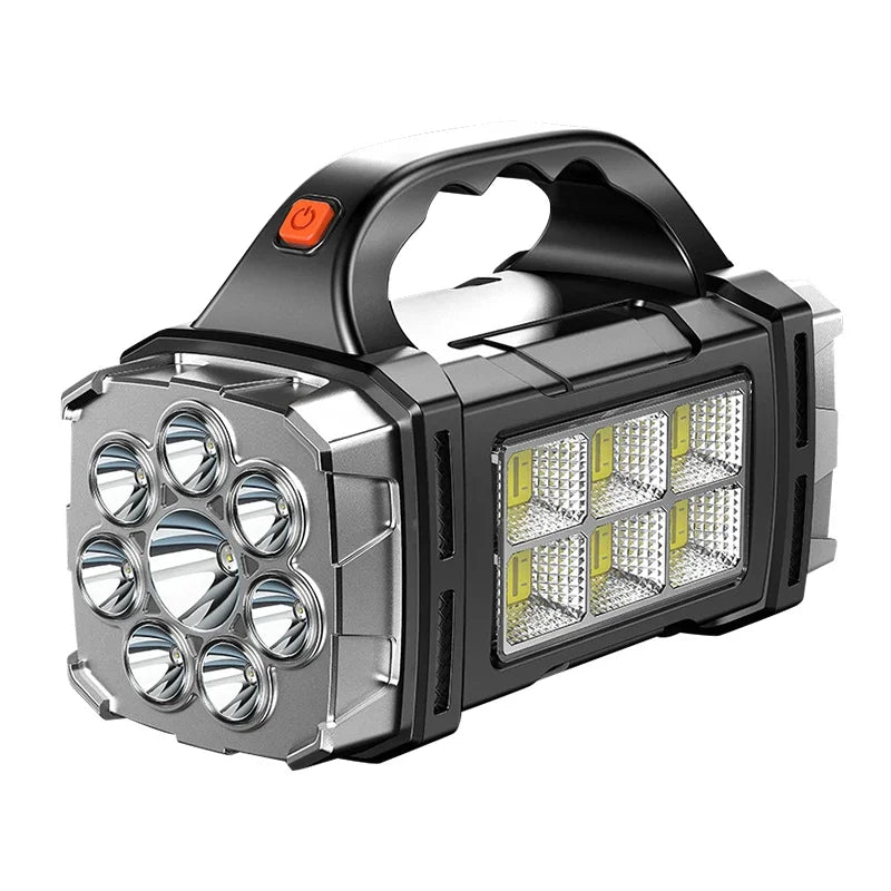 Solar USB Rechargeable LED Camping Lantern – COB Work Light