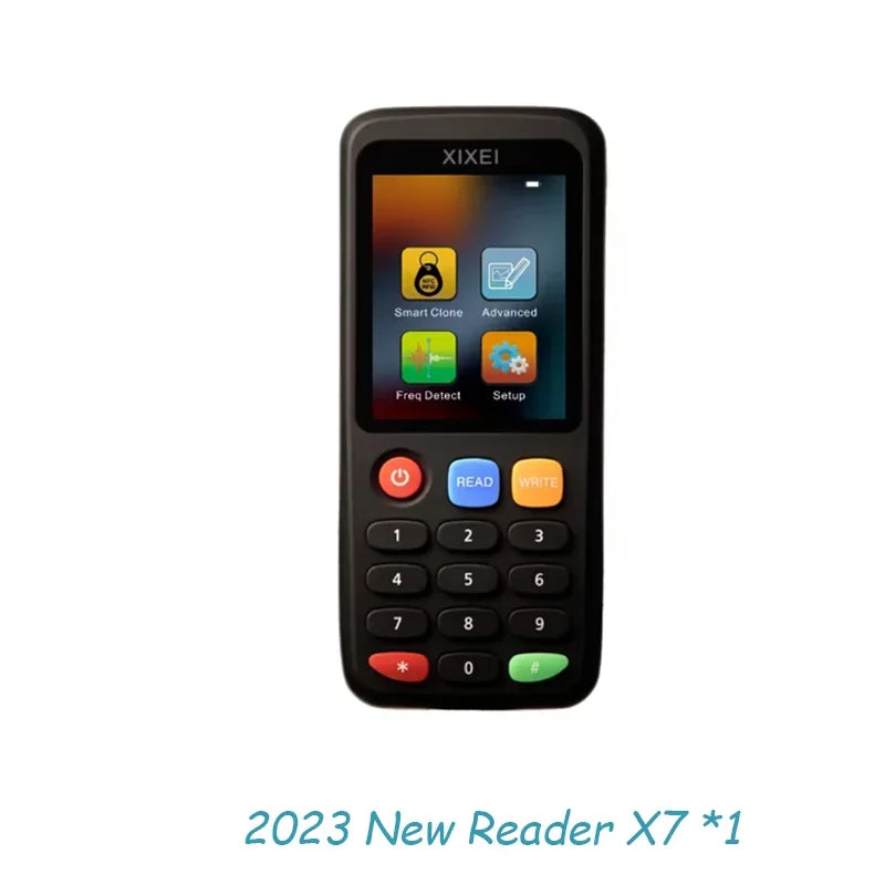 RFID Smart Card Reader X7 Copier Duplicator 13.56MHz 125KHz Label Copy UID EM4305/T5577 Token Badge Clone NFC Tag Key Write Zpaxo Replicator