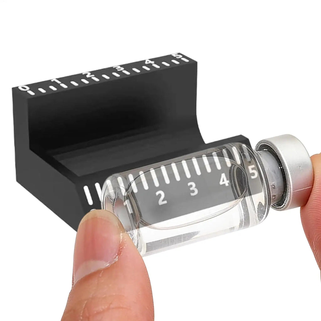 3ml/10ml Vial Label Applicator Easy Alignment Precise Application Sticker Alignment Tool Time-Saving Reusable Labeling Tools Zpaxo
