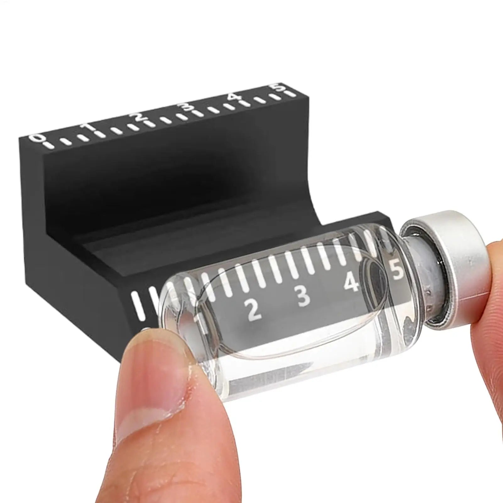 3ml/10ml Vial Label Applicator Easy Alignment Precise Application Sticker Alignment Tool Time-Saving Reusable Labeling Tools Zpaxo