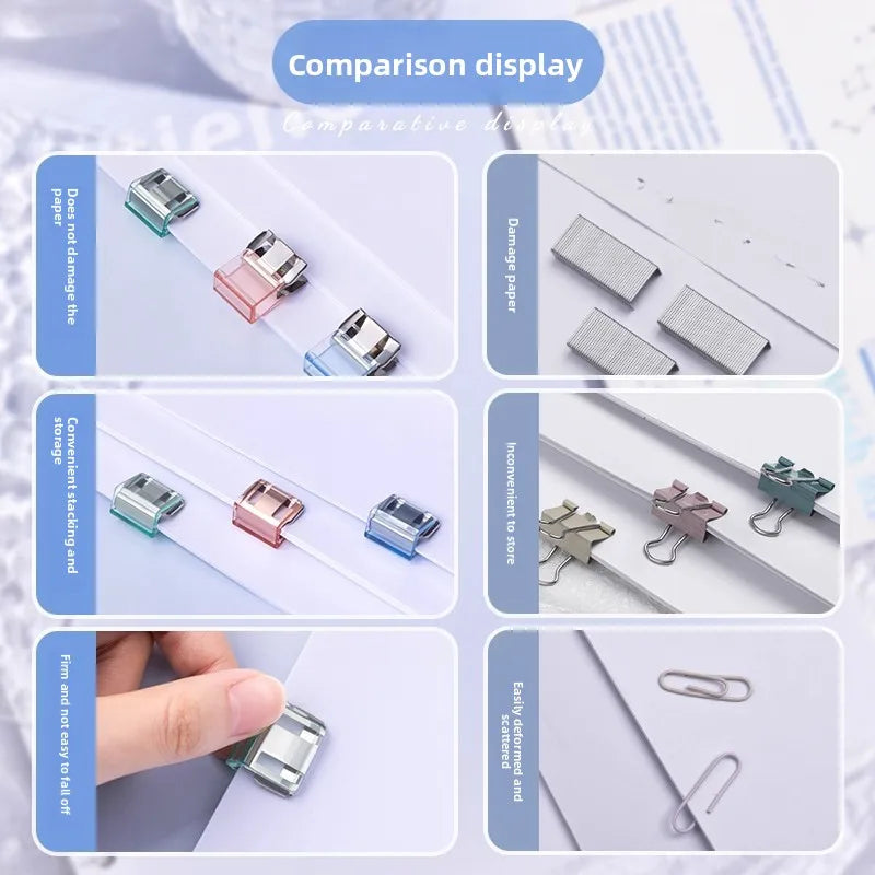 Creative Push Clip File Organization Test Paper Storage
