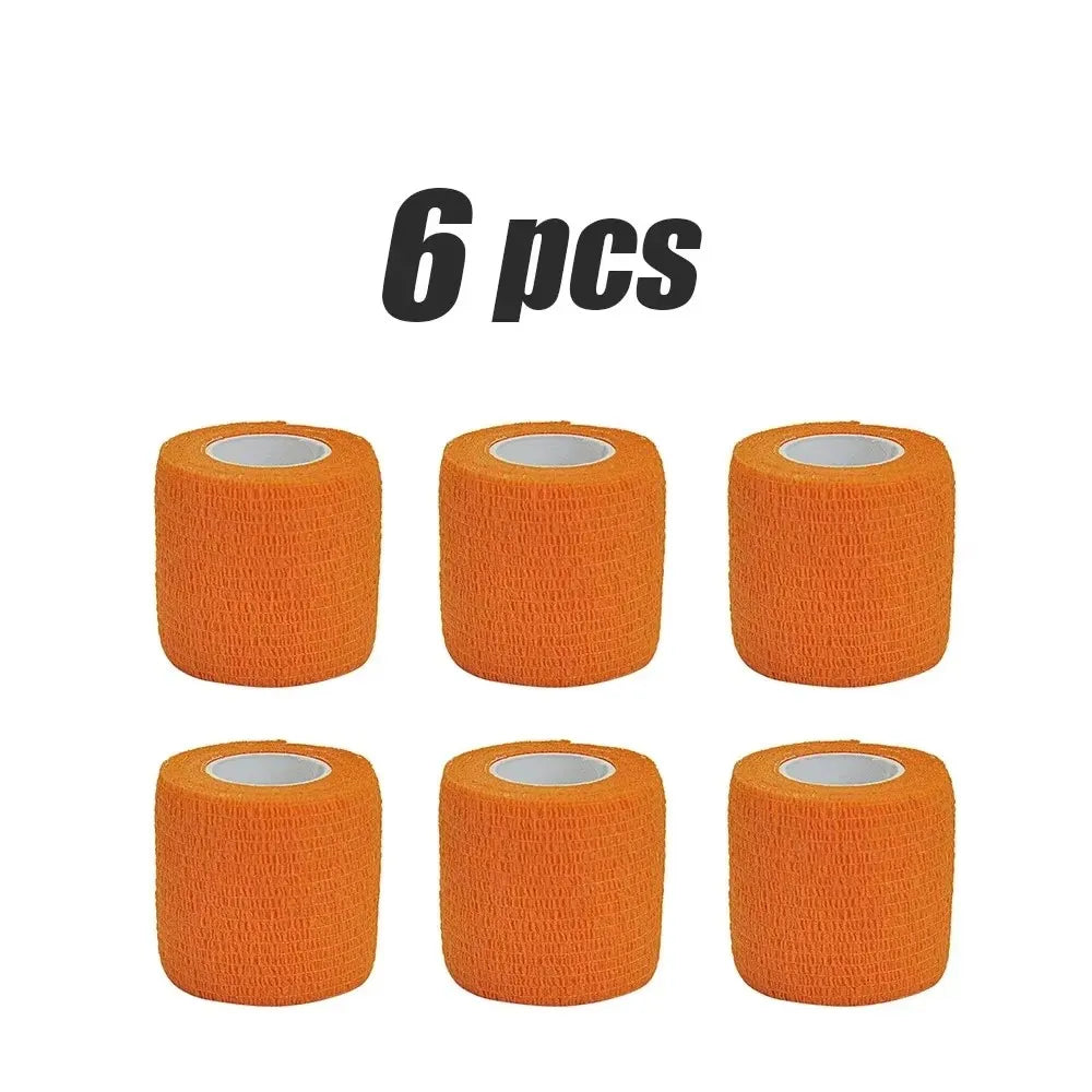 6-Pack Self-Adhesive Elastic Bandage Wrap – Sport Cohesive Tape