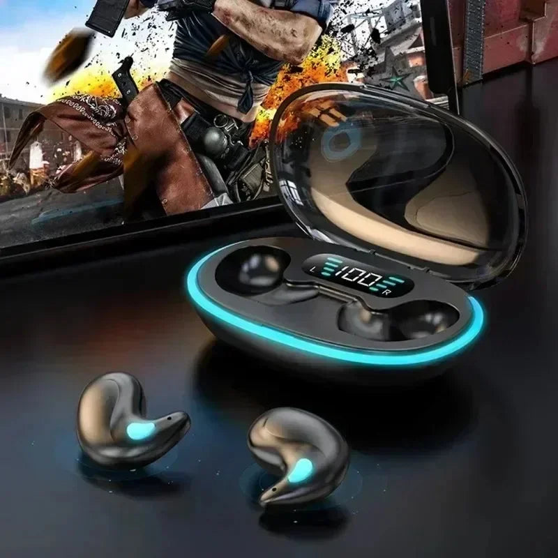 X55 Sleeping Earbuds Wireless Mini Headphones Work TWS Bluetooth