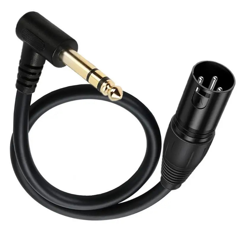 652F 1 XLR Microphone Adapter Cable Stereo Male Female Connector Mixer Zpaxo