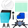 Card Repair Kit 28 Pieces Flattening Grading Tool Card Care Cleaning Kit for Home Offices Sports Collector Trade Show Wallet Zpaxo Default Title