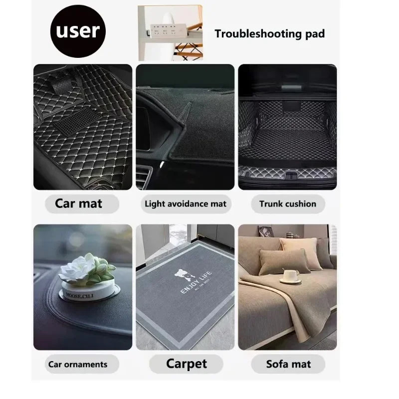 10 100 Self Adhesive Fastener Tape Extra Strong Carpet Fixing Sticker