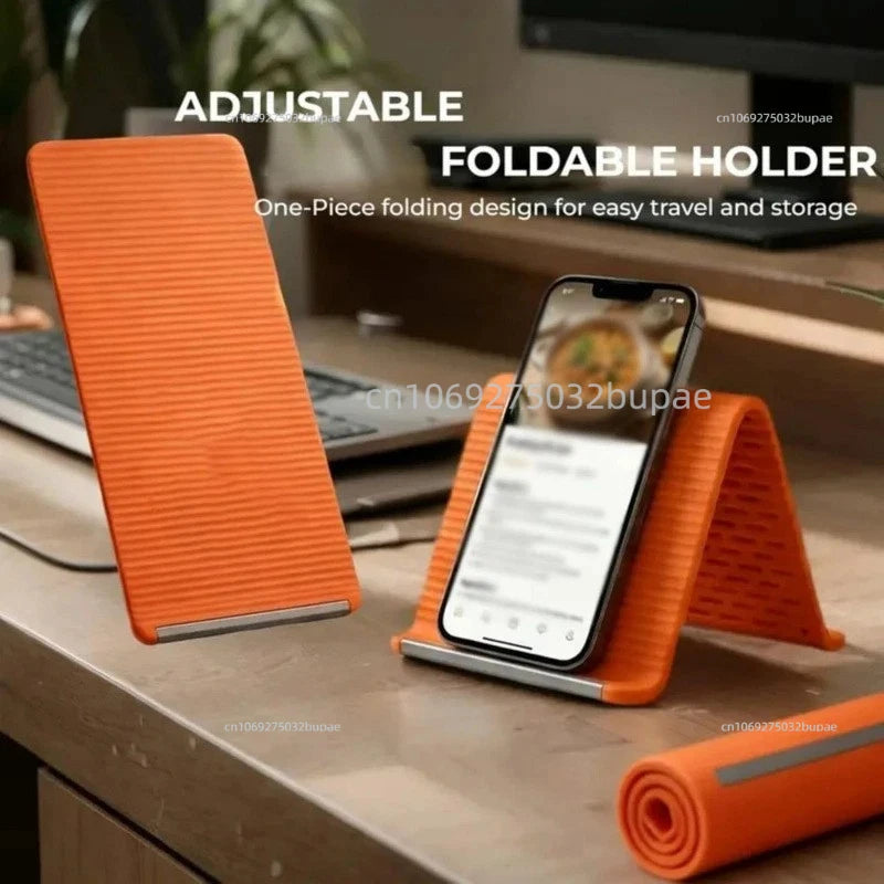 Sticky Phone Grip Phone Holder Wall Bendable Silicone Phone Stand Portable Universal Holder Cell Phone Tablet Desktop Support Zpaxo