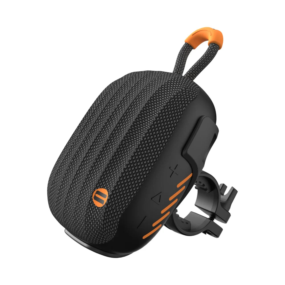 Newest Portable Mini Bluetooth Speaker Outdoor Bicycle Bracket Zpaxo Black