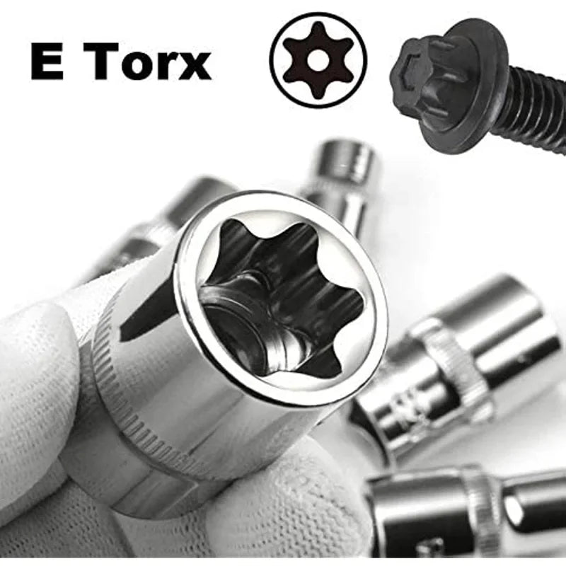 4 5 Female E Star Torx Socket E4-E24 E-torx External Hex Insert Nut