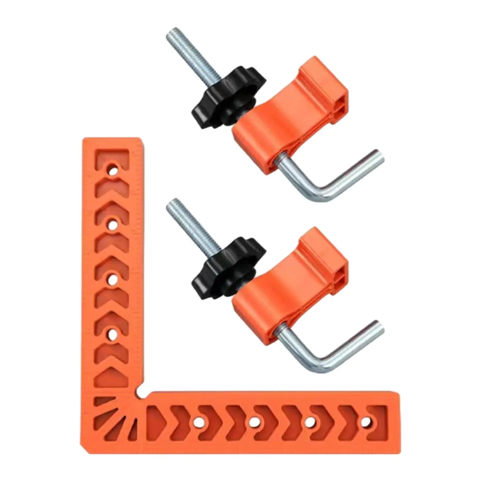 90 Degree Corner Clamp Positioning Square L Type Clamping Square Carpentry Squares for Woodworking Drawers Boxes Cabinets Frames Zpaxo 8inch