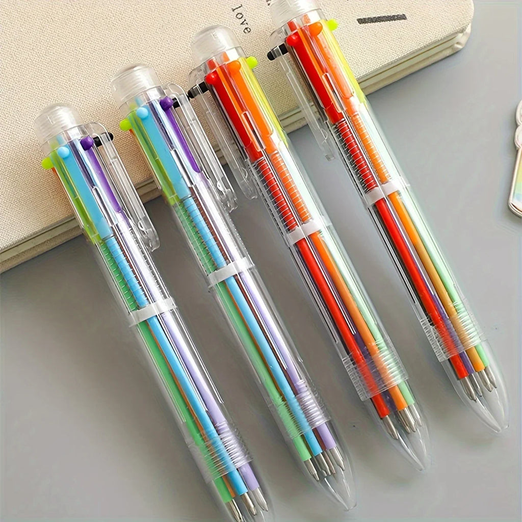 1 Multi Ballpoint Pen Novelty Korean Stationery Office Home Writing