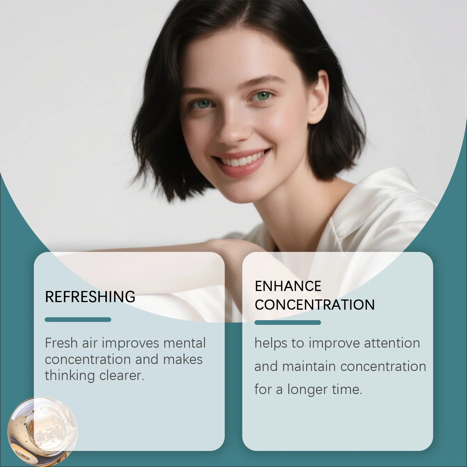 Peppermint Roll-On Essential Oil | Portable Fragrance & Massage Essential Oil Roll-On Zpaxo