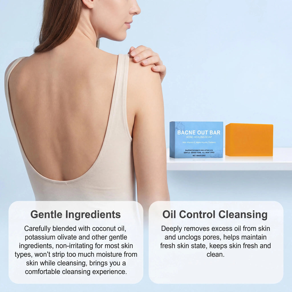 Turmeric Cleansing Soap – Body Acne, Odor & Deep Clean Bar Cleansing Bar Soap Zpaxo