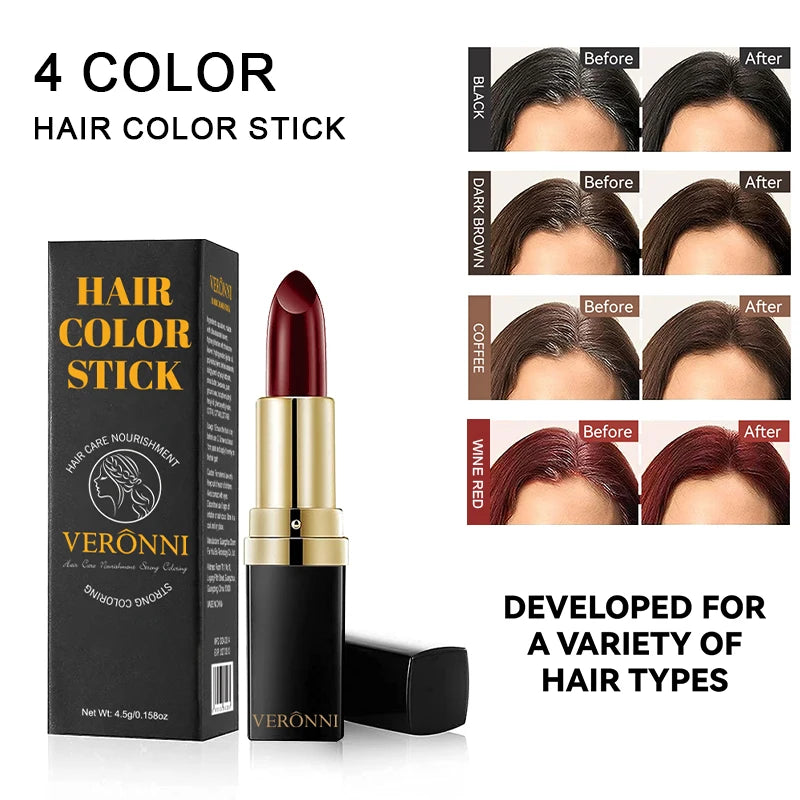 Durable Fast Hair Dye Pen Waterproof Temporary Hairline Concealer Zpaxo