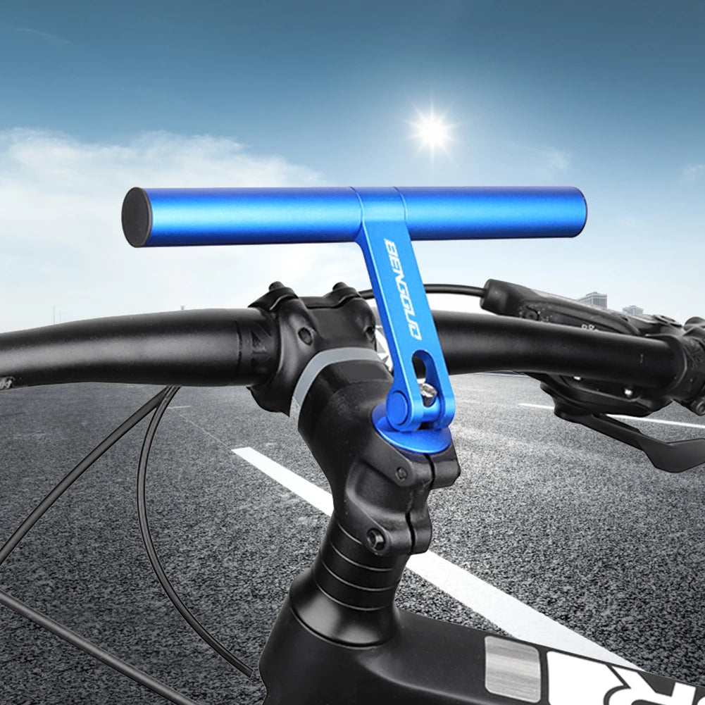 Bicycle Handlebar Extension Holder Aluminum Alloy Bike Headlight