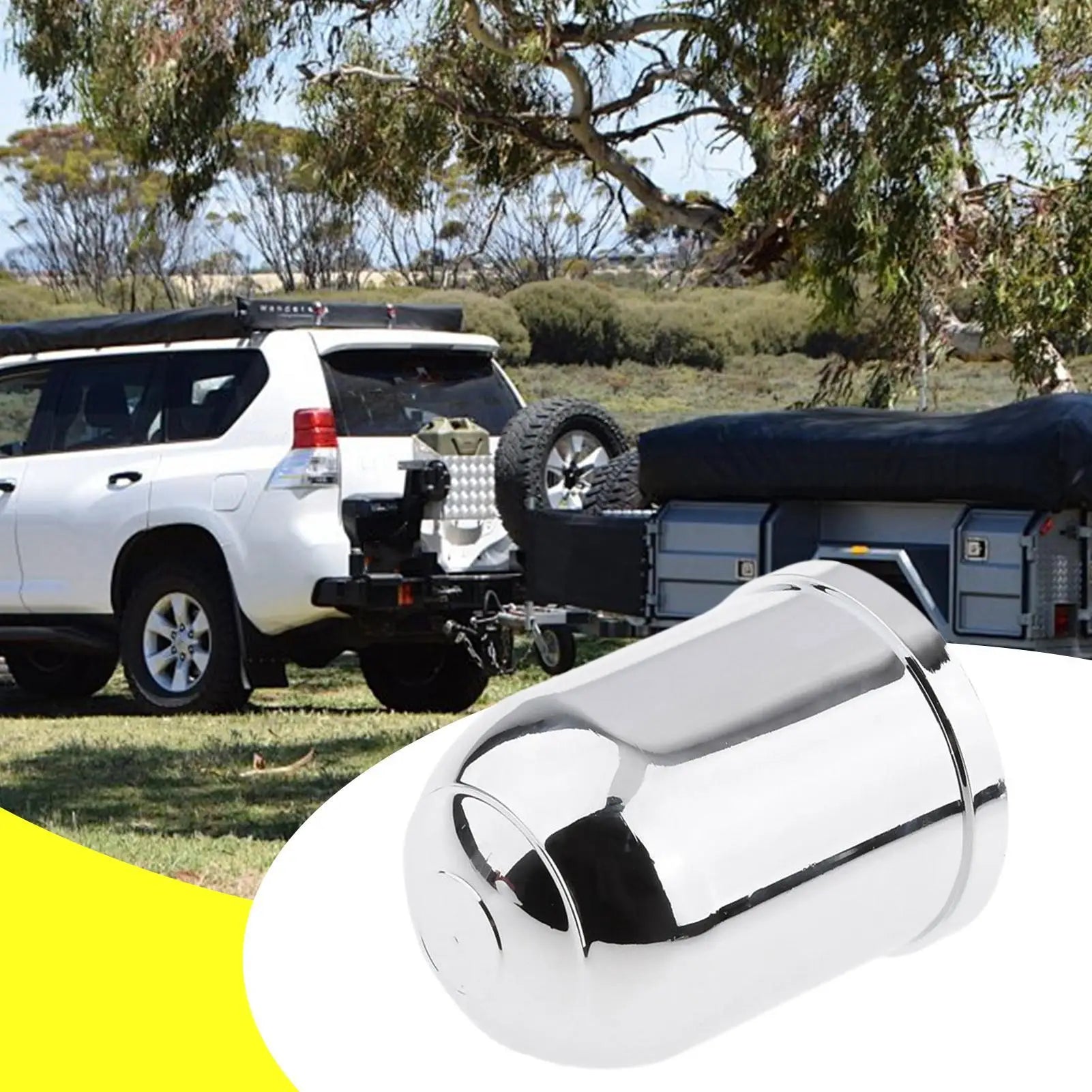 Trailer Hitch Ball Cover Tight-fit Easy-install Secure 1-7 Drivers