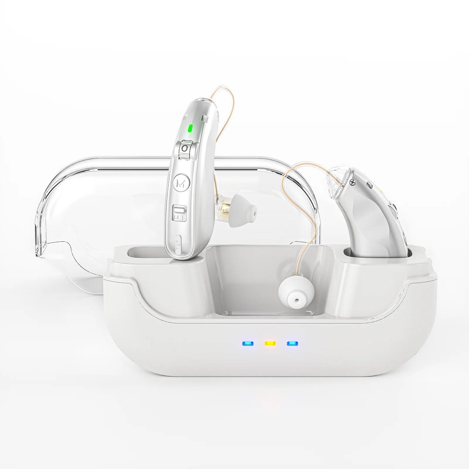 Hearing Amplifiers Earbud Invisible Long-lasting Charging Case