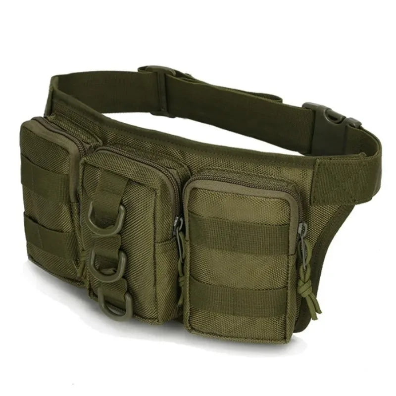 Men's Tactical Waist Bag System Hands-free Outdoor Camping Hiking