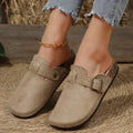 Women Slippers Outdoor Flats Sandals Summer Casual Clogs Cork Zpaxo Khaki 38