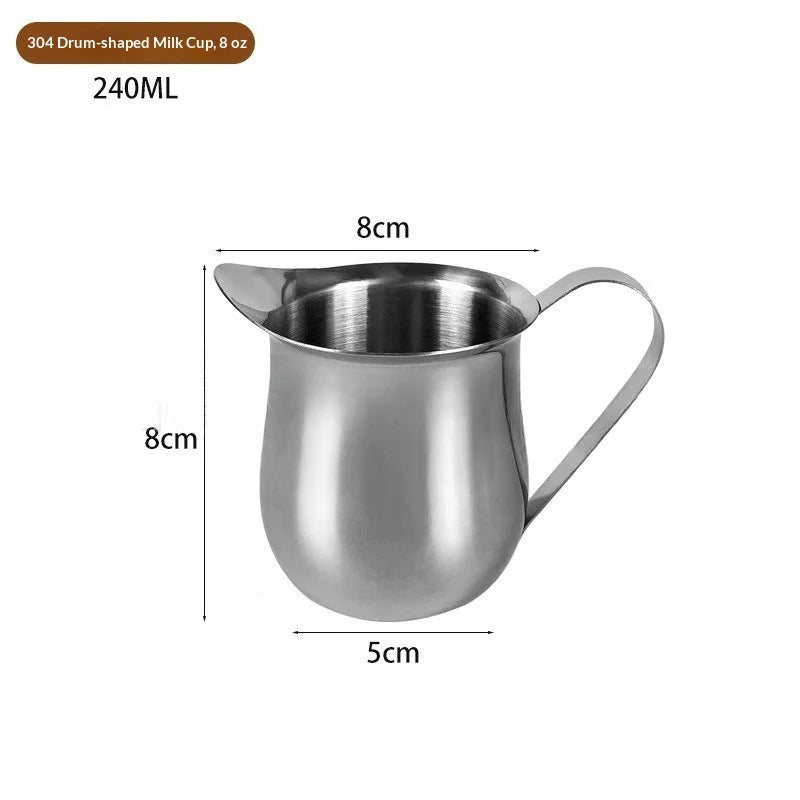 Stainless Steel Milk Frothing Pitcher – Latte Art Espresso Cup Milk Frothing Pitcher Zpaxo
