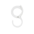 CMS Shaped Hook Hanger Hanging Hooks Kitchen Railing Closet Coat Hat