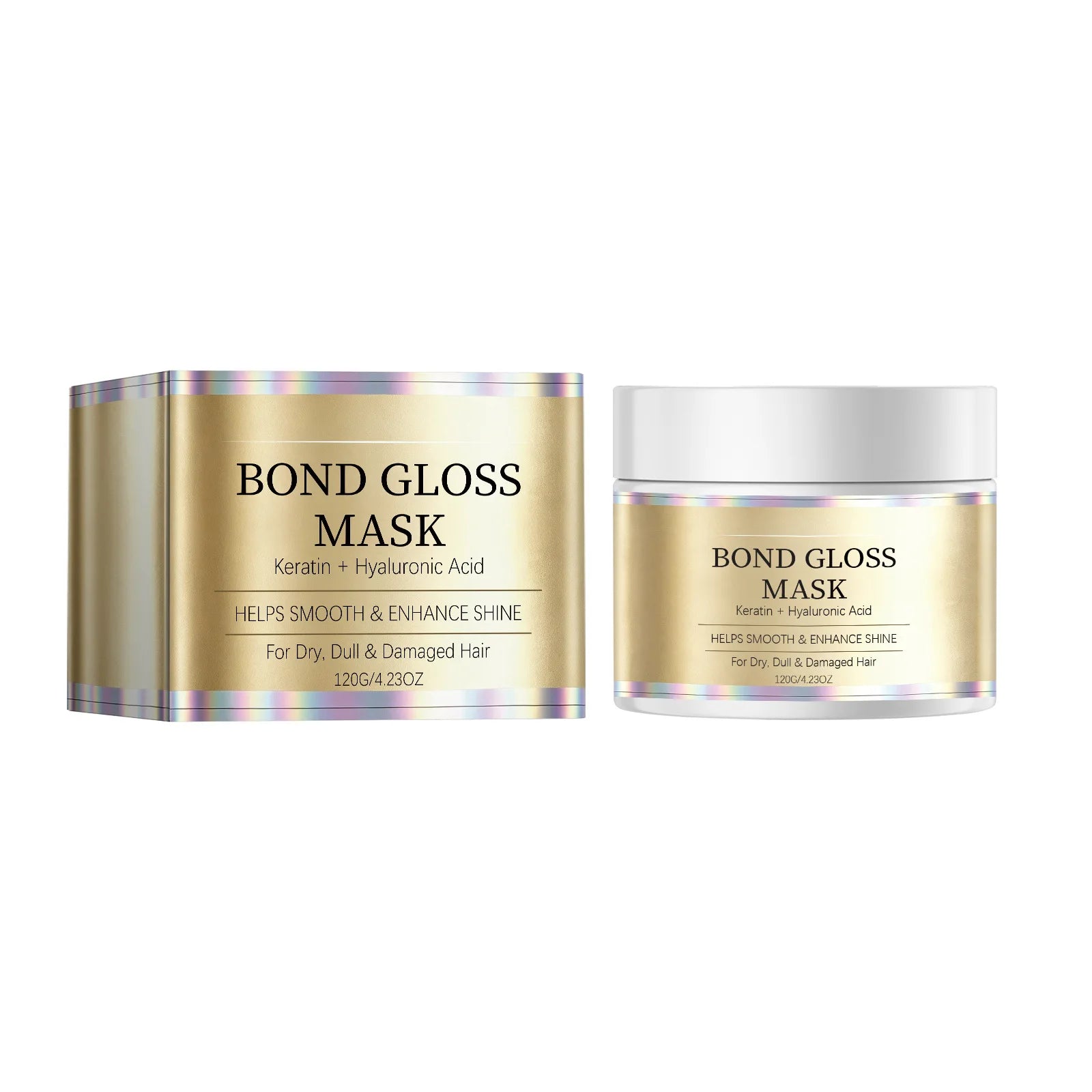 Bond Gloss Mask: Repair & Shine for Dry, Damaged Hair Bond Gloss Mask: Repair & Shine for Dry, Damaged Hair Zpaxo