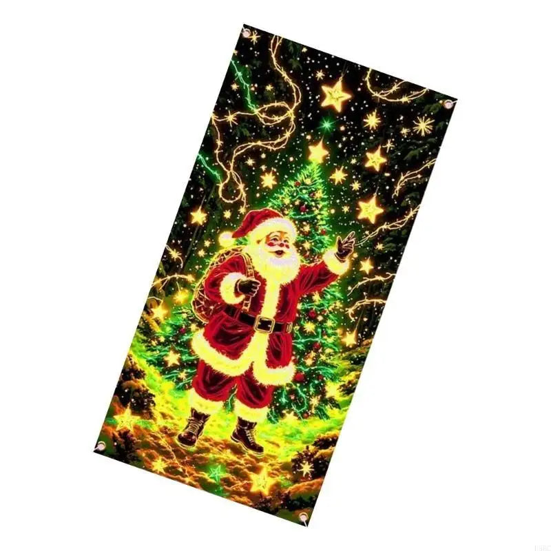 Fluorescent Holiday Door Hanging Efficient Decoration Safe Materials