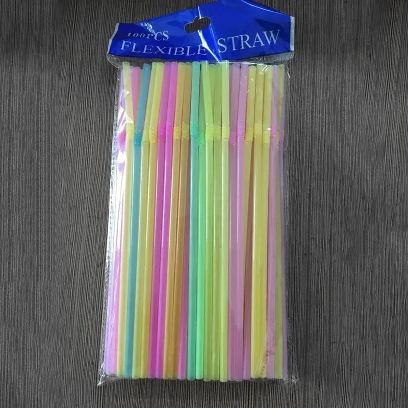 100pcs Straws Big Milkshake Straws Smoothie Straws Beverage Thick Straw For Boba Tea Milkshake Bar Accessories Zpaxo