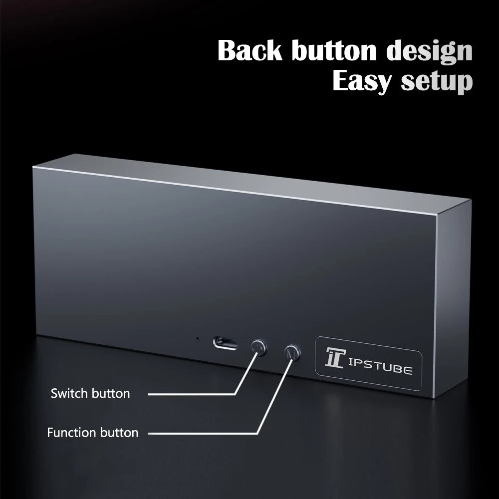 Smart Bluetooth Quantum Clock Night Light APP Control DIY Alarm Clocks Desk Decoration Light For Gaming Room Bedroom Decor Zpaxo