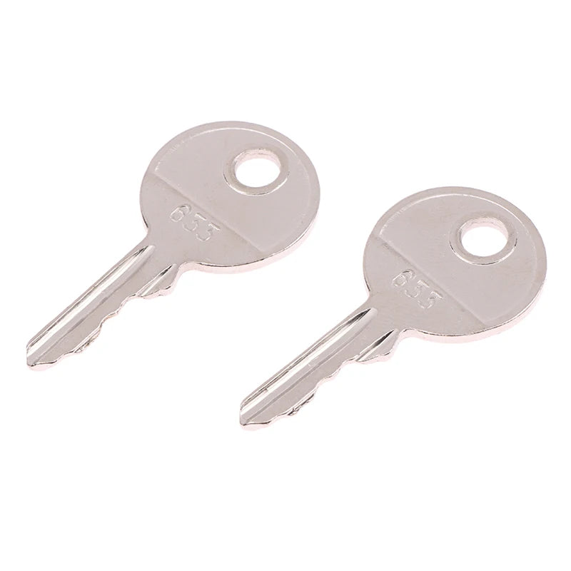 Linde Forklift Key 633 OEM 0009730434 – 2-Pack Metal Key