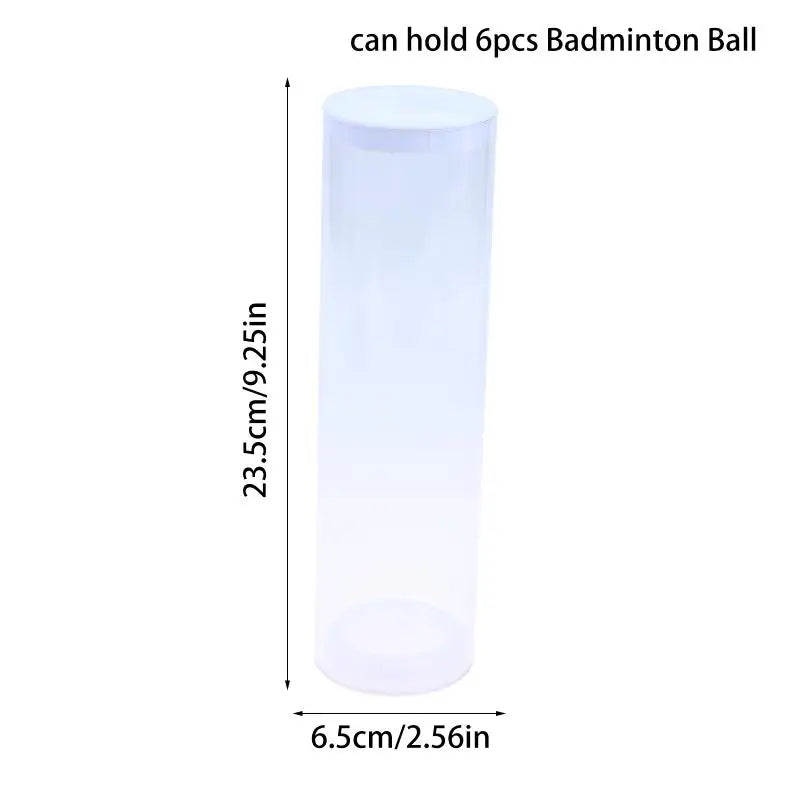 CMTransparent Badminton Ball Holder 3 Sizes Compact Versatile Acrylic