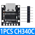 1PC Pro Mini CH340N SOP8 USB-to-TTL Serial Converter Module – Compatible with CH340G/E/C & for Arduino Zpaxo 1PCS CH340C