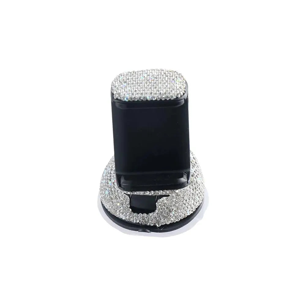 Air Vent Clip Windshield Phone Holder Bling Crystal Dashboard Mounts Zpaxo