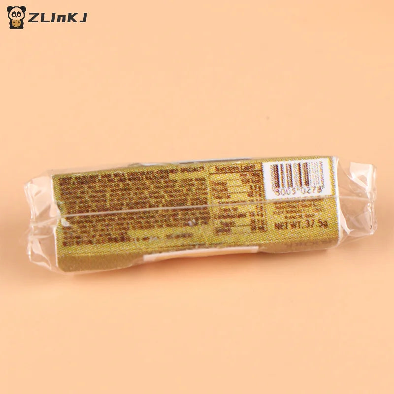 ▶1Pcs Dollhouse Simulation Mini Chocolate Dollhouse Food Decoration Toy Pretend Play Toys Zpaxo