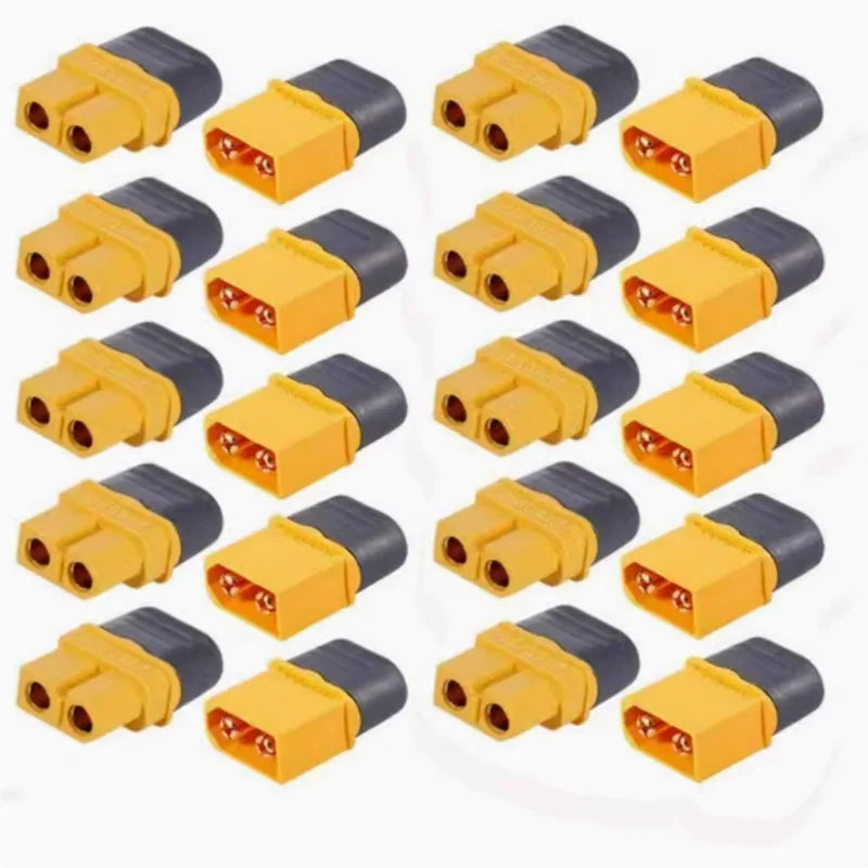 XT60H plug 3.5mm gold-plated plug, T-plug connector Brand new original Amass with protective cover, model airplane Zpaxo