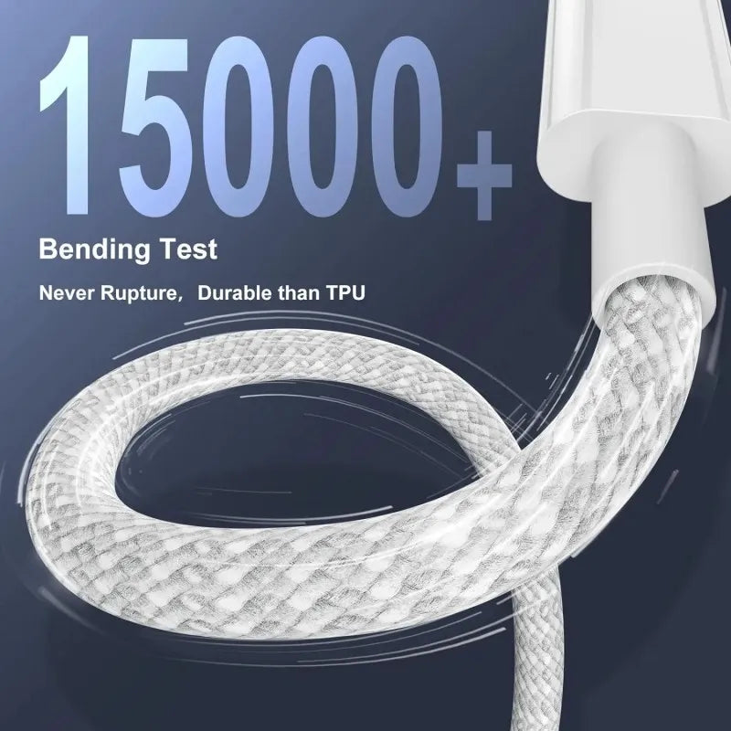 2026 60W USB-C C-type Cable Suitable IPhone15 16 PD Samsung Huawei