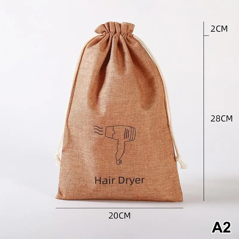 CMHair Dryer Storage Bag Drawstring Travel All Hair Tools Perfect Zpaxo A2