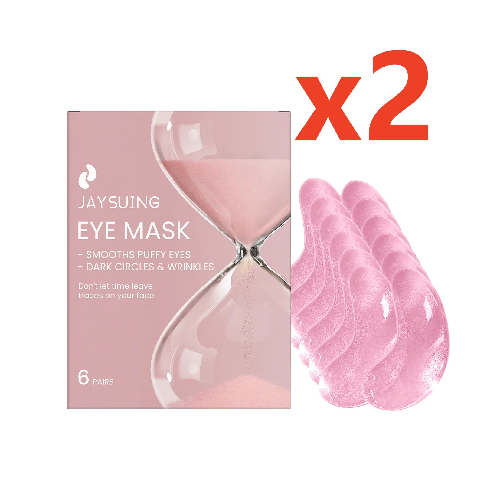 Hyaluronic Acid Eye Masks – Dark Circles & Puffiness (6 Pairs) Eye Mask Patches Zpaxo 12 pairs Boxed