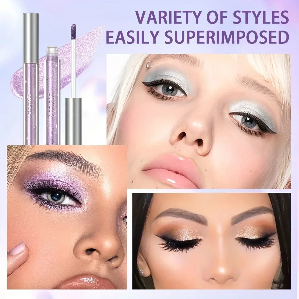 Liquid Eye Shadow Waterproof Anti Smudge Durable Creates Perfect