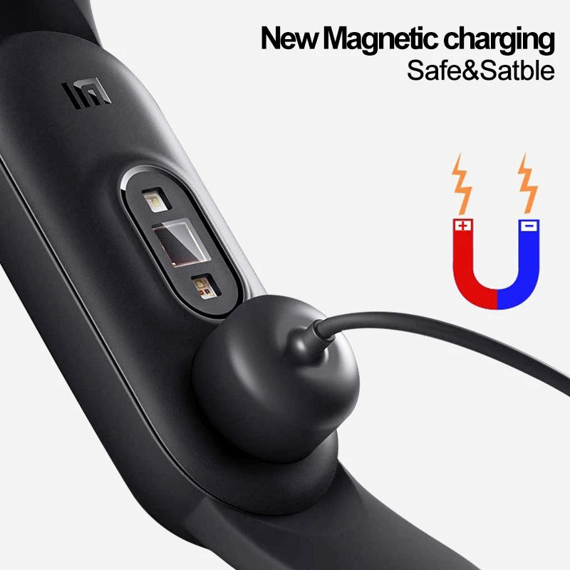 USB Charging Cable Xiaomi Mi Band 7 6 5 4 3 2 Magnetic Chargers