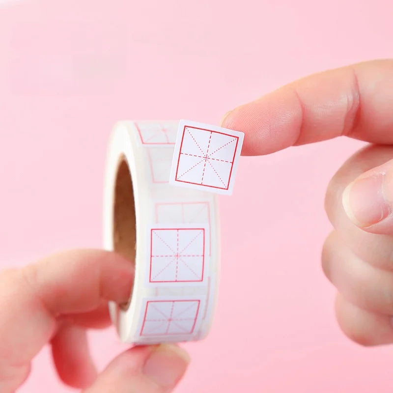 Chinese Writing Error Correction Stickersgrid Sticky Notesstudent