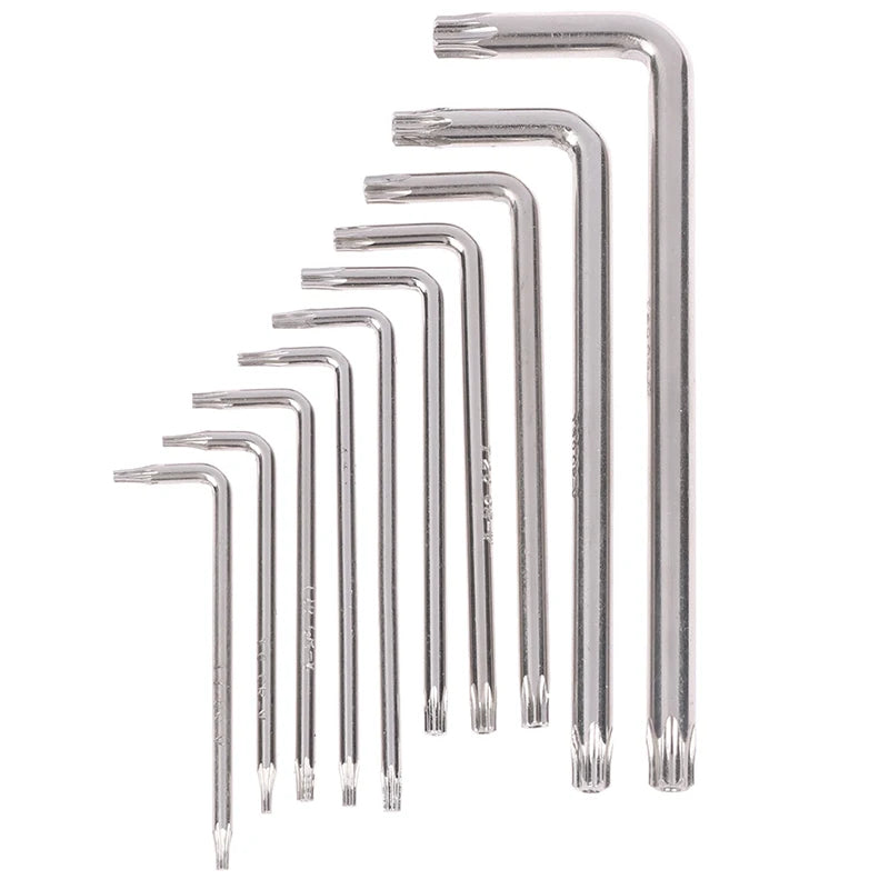 T6 T7 T8 T9 T10 T15 T20 T25 T30 T40 Six Lobe Torx Head Tamper Proof Zpaxo