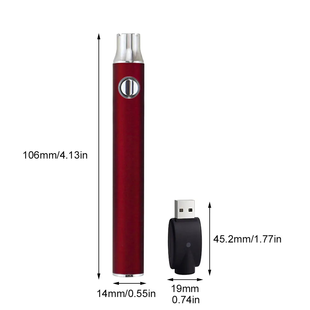 510 Thread Portable Electric Soldering Iron Pen 350mAh Battery