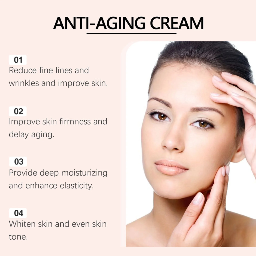 Hoygi Anti-Aging Wrinkle Cream with Skin Tightening Face Moisturizer Clinically Proven for All Skin Types Sensitive Dry Oily Zpaxo