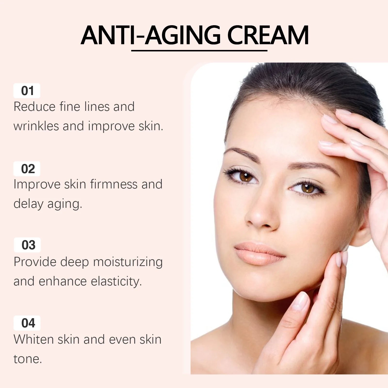 Hoygi Anti-Aging Wrinkle Cream with Skin Tightening Face Moisturizer Clinically Proven for All Skin Types Sensitive Dry Oily Zpaxo