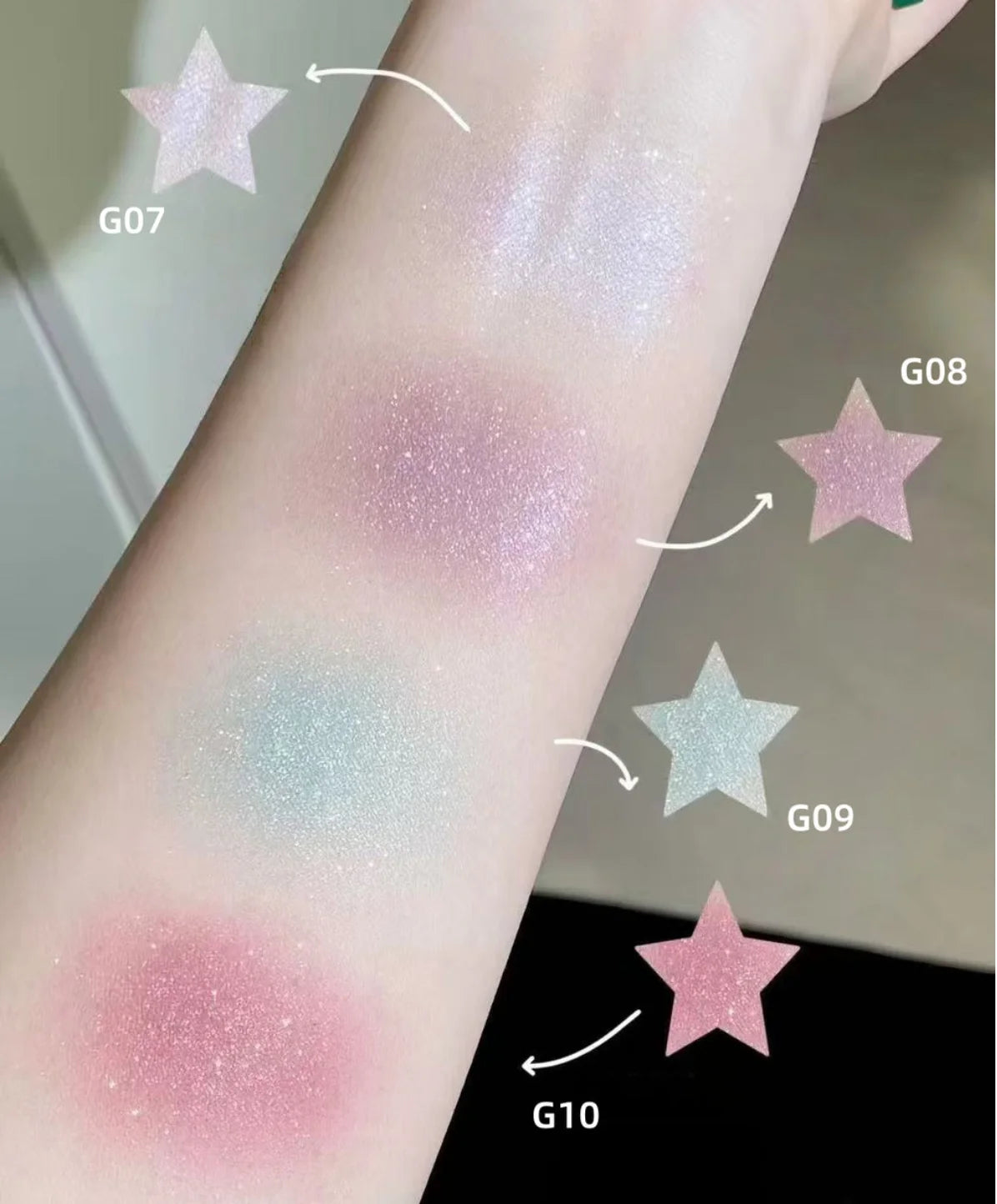 LEEMEMBER 3 Colors Eyeshadow Palette / MOMO N DREAMCORE Monochrome EYESHADOW 1.8GMatte Shimmer Makeup Cosmetics Zpaxo