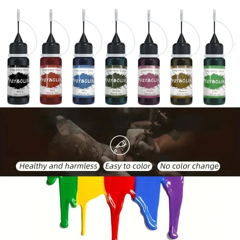 1 Tattoo Juice Paste Temporary Body Art Painting Cream Easy-to-use Zpaxo
