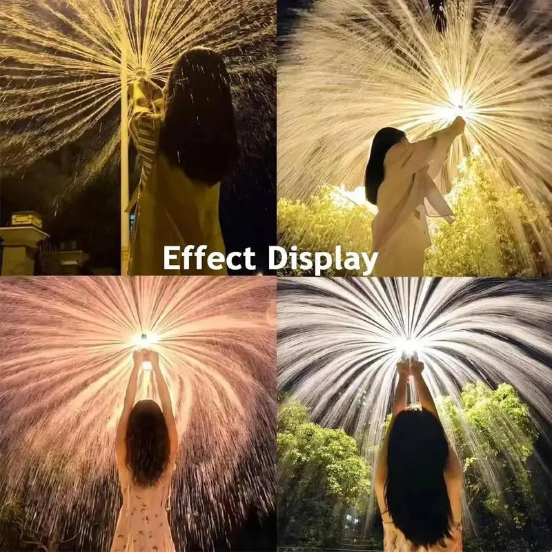 Toddler Water Toys Firework Sprayer 3 Spraying Modes Summer Activity Zpaxo