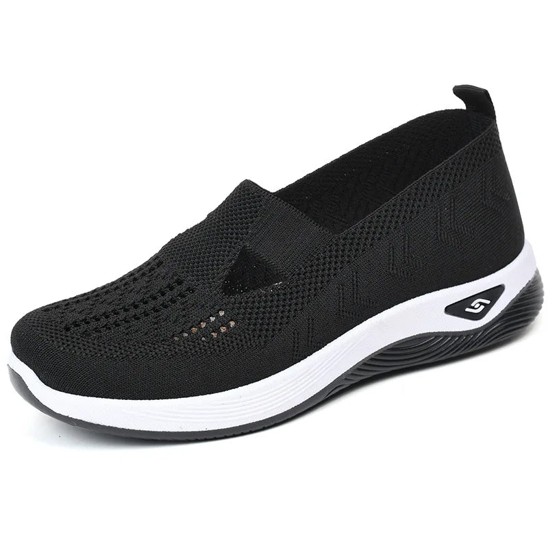 Women's Shoes Spring Middle Aged Elderly Mom Soft Soled Breathable Zpaxo